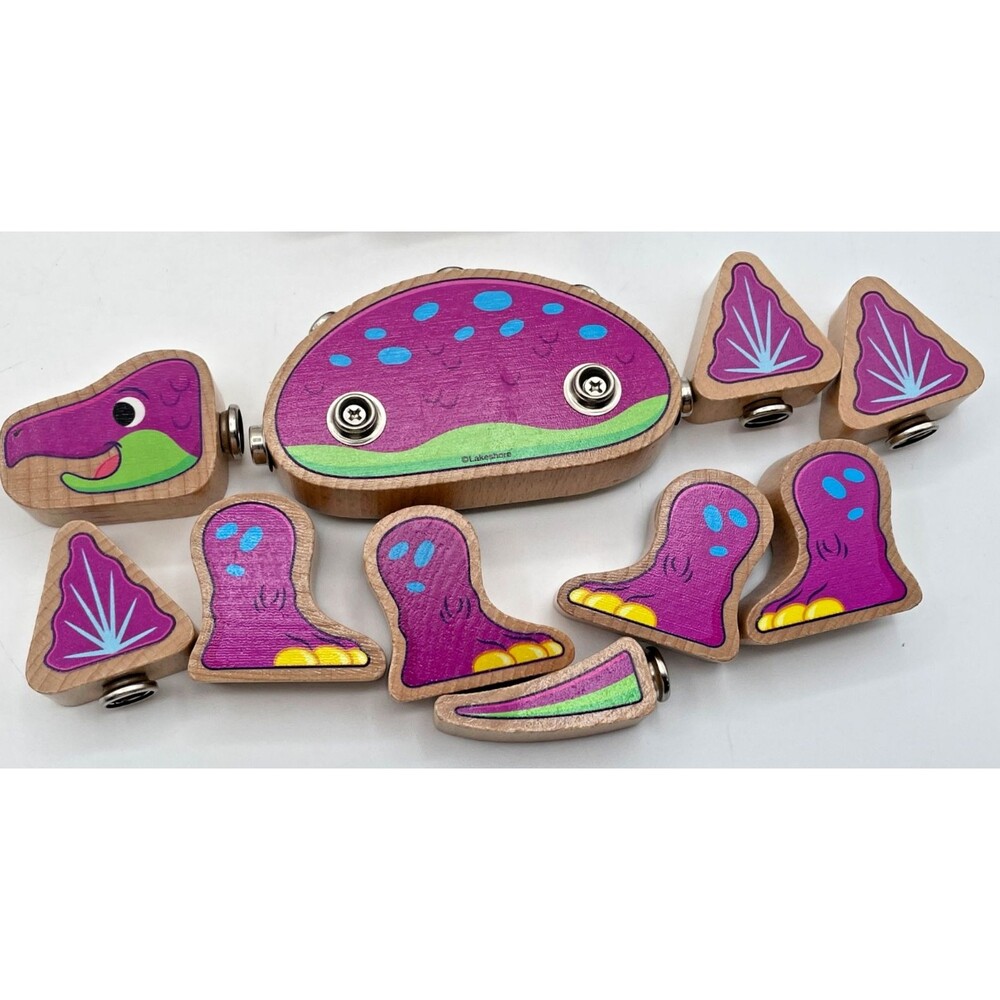 Lakeshore Learning Snap-Dinos Age 3 - 6 Years 38 pcs - Picture 8 of 12